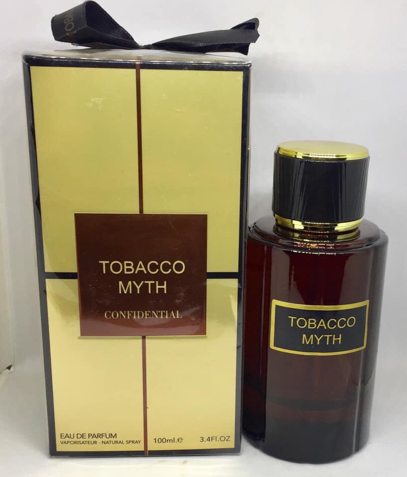 Uae духи. Tobacco Myth. Tobacco Myth Fragrance World. Версаче Тобако. Tobacco Myth Eau de Parfum.