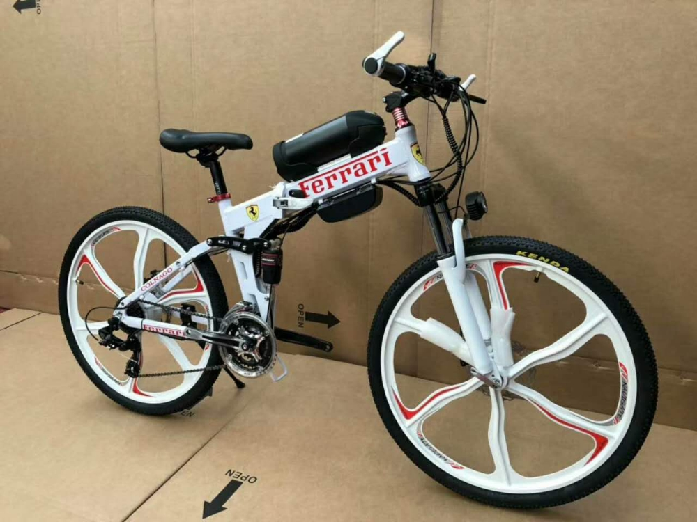 ferrari foldable bicycle