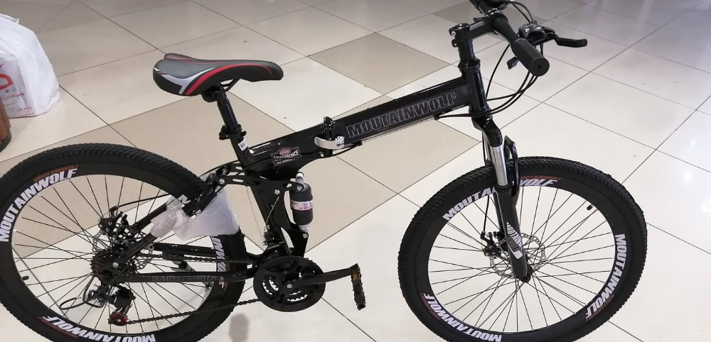 wolf folding bike