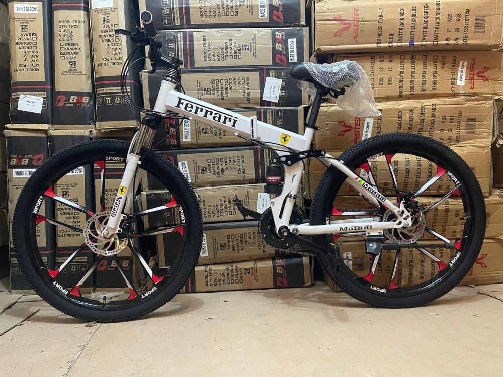 ferrari foldable bicycle