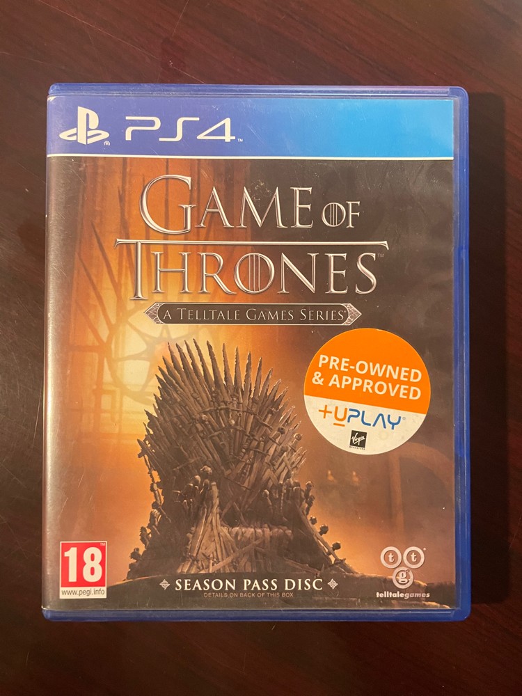 Game of Thrones – A Telltale Games Series: Season Pass Disc - PlayStation 4