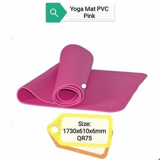 Fitness Yoga Mat PVC