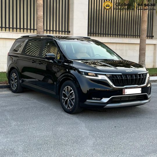 الدوحة إيجار السيارات Kia Carnival VAN Black 2022-19528743|Mzad Qatar